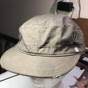 NBI Ella Rip Pop Military Olive Green Adjustable Hat Cap no bad ideas